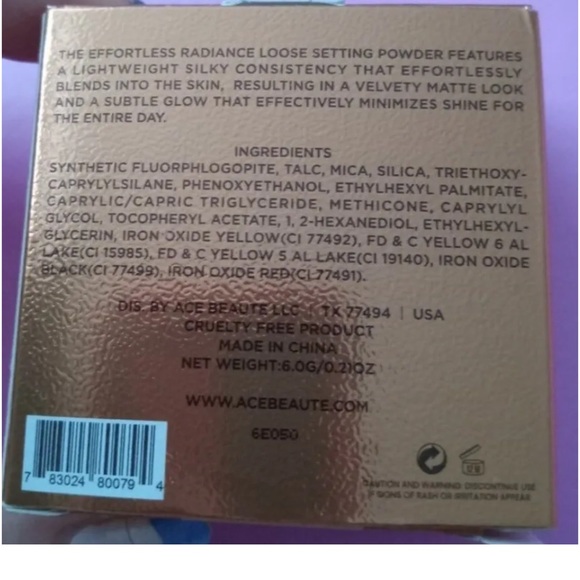 ACE BEAUTE: effortless radiance, loose setting powder - Picture 3 of 4